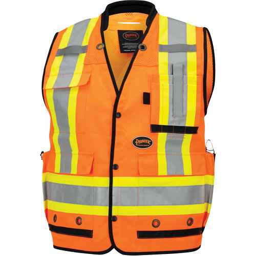 [SHN888] 6680 High-Visibility Antimicrobial Mesh-Back Surveyor Vest (SHN888)