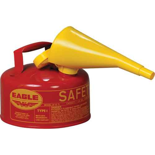 [SHO512] Safety Can for Flammables with Funnel (SHO512)