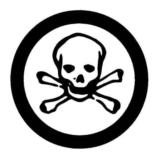 [SJ029] WHMIS Pictogram - Immediately / Seriously Toxic (SJ029)