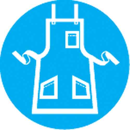 [SJ060] Right to Know Pictogram Labels - Apron (SJ060)