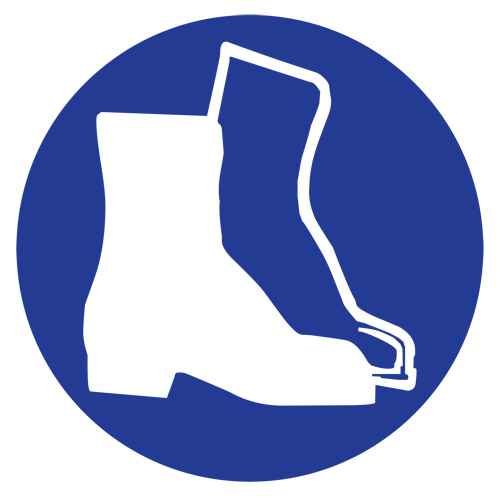 [SJ079] Étiquettes avec pictogramme Right to Know - Bottes (SJ079)