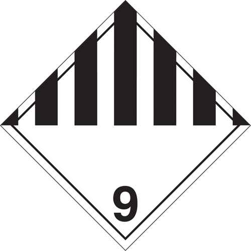 [SJ419] Miscellaneous Danger TDG Placard (SJ419)