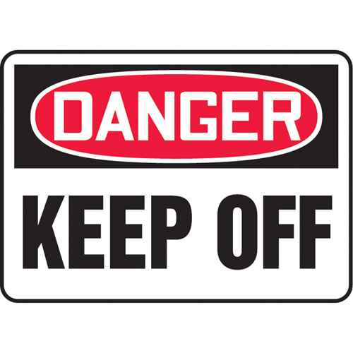 [SJ616] "Keep Away" Sign (SJ616)