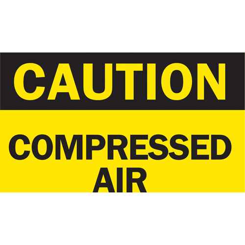 [SJ936] "Compressed Air" Sign (SJ936)