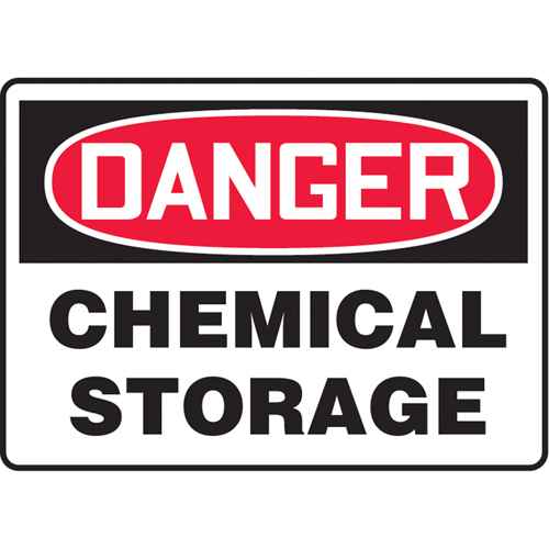[SK131] "Chemical Storage" Sign (SK131)