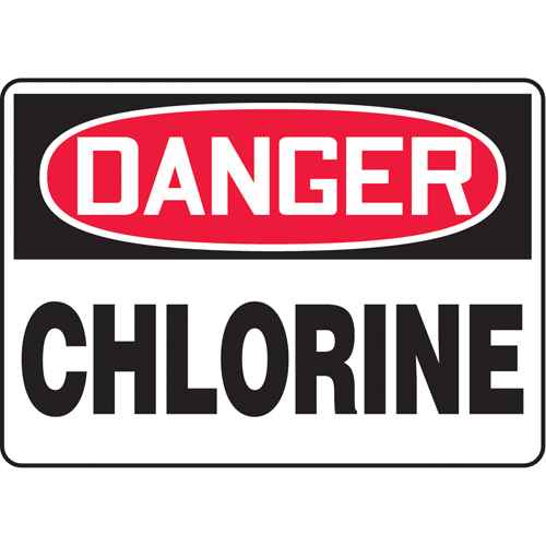 [SK143] "Chlorine" Sign (SK143)