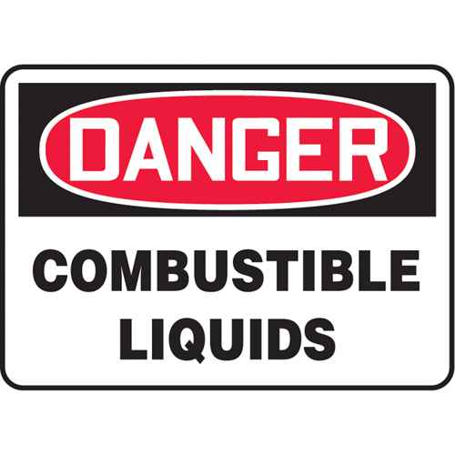 [SK156] "Combustible Liquids" Sign (SK156)