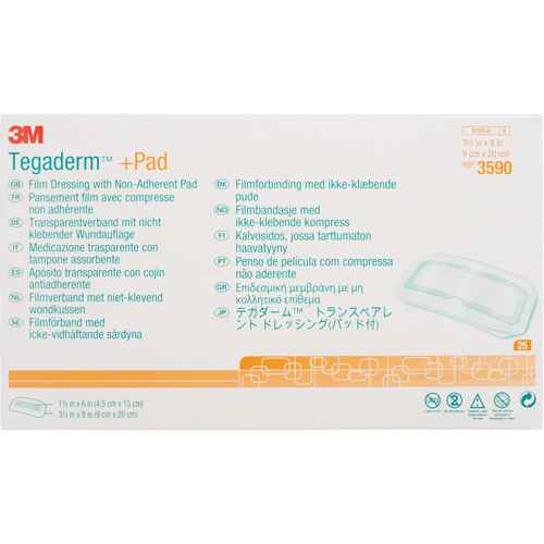 Tegaderm™ Transparent Dressing With Absorbent Pad (SN762)