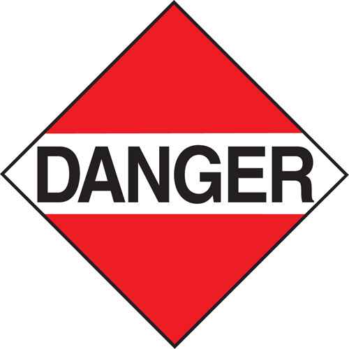 [SS049] Plaque-étiquette TMD divers dangers (SS049)