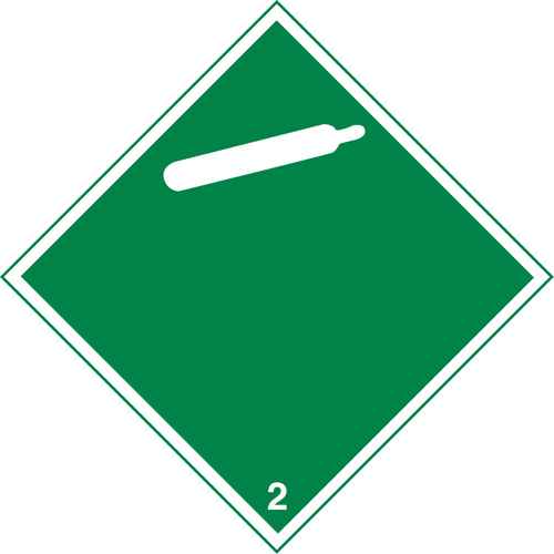[SS730] Non-Flammable Gas TDG Placard (SS730)