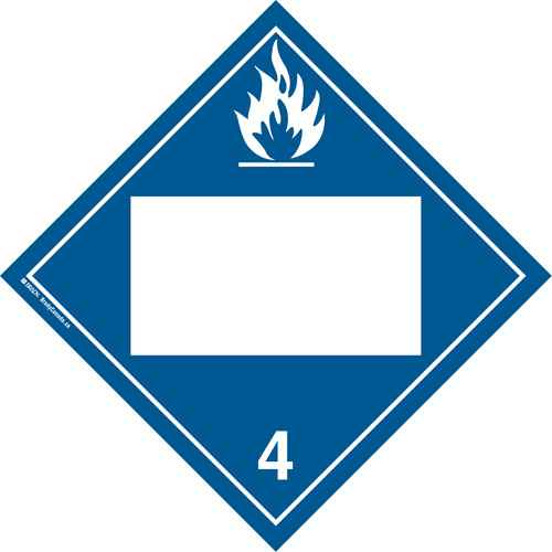 Dangerous When Wet TDG Placard (SS745)