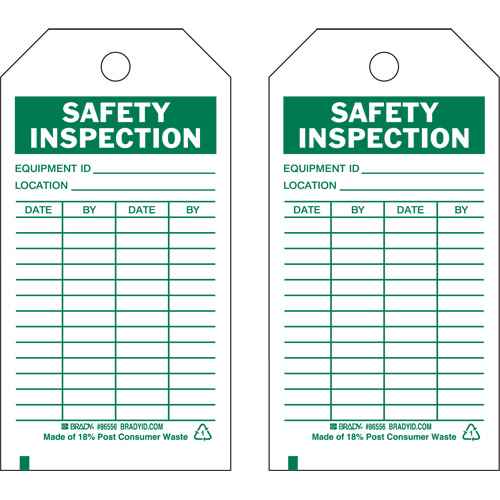 [SX287] Étiquettes de rapport d'inspection (SX287)