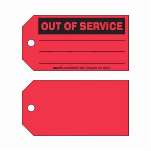 Étiquettes de production «Out Of Service» (SX392)