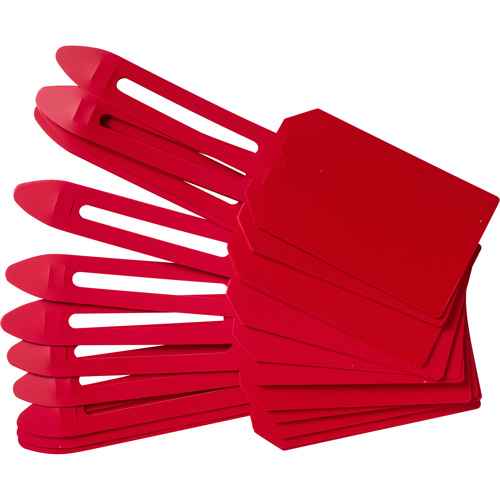 [SX860] Étiquettes de cadenassage vierges en plastique (SX860)