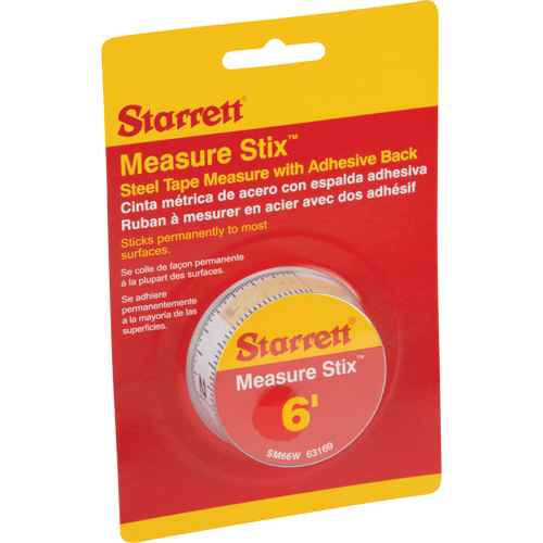 Rubans à mesurer en acier avec endos adhésif Measure Stix(MC) (TBD720)