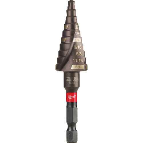 [TCR718] #3 Shockwave™ Impact Duty™ Step Drill Bit (TCR718)
