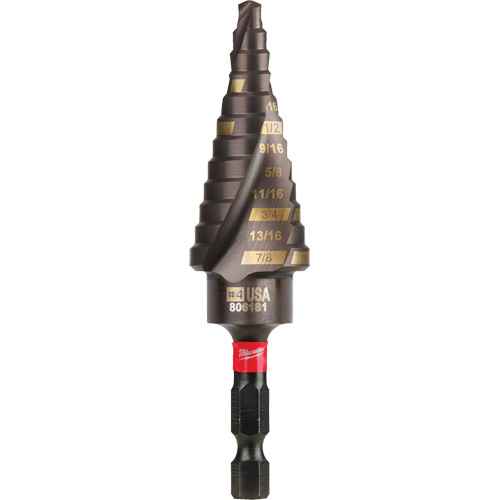 [TCR719] #4 Shockwave™ Impact Duty™ Step Drill Bit (TCR719)