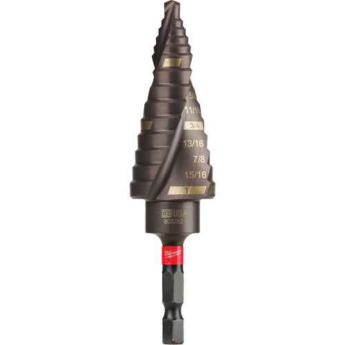 [TCR720] #8 Shockwave™ Impact Duty™ Step Drill Bit (TCR720)