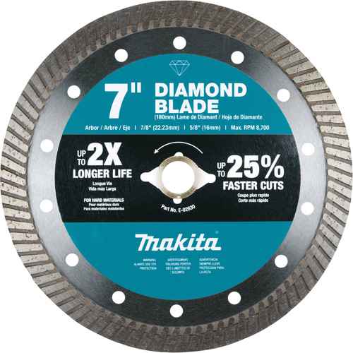 Lame diamant turbo (TCT035)