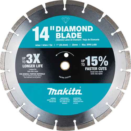 [TCT043] Lame diamant à bordure segmentée (TCT043)