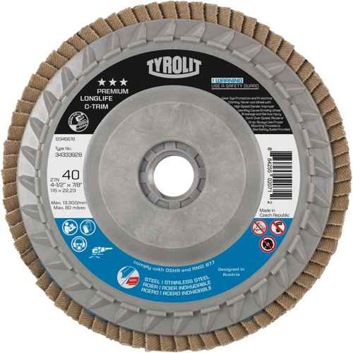 [TCT366] Long Life C-Trim Flap Disc (TCT366)