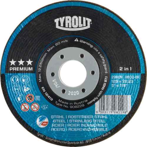 [TCT378] Rondeller Depressed Centre Grinding Wheel (TCT378)