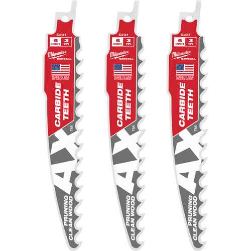 [TCT698] The Ax™ Sawzall® Blade for Pruning & Clean Wood (TCT698)