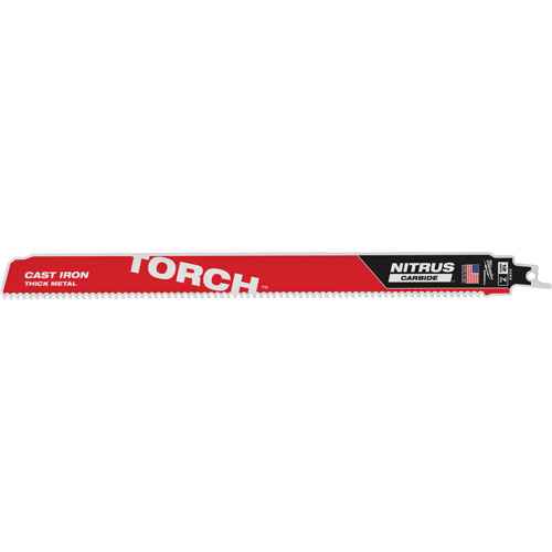 [TCT713] The Torch™ Sawzall® Blade with Nitrus Carbide™ Teeth (TCT713)
