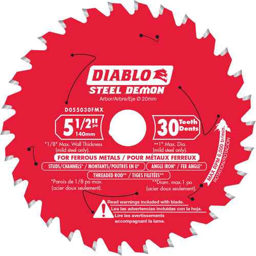 [TCT866] Lame de scie circulaire Steel Demon(MC) (TCT866)