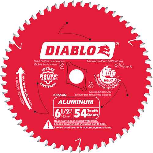 [TCT873] Lame de scie circulaire pour la coupe d'aluminium (TCT873)