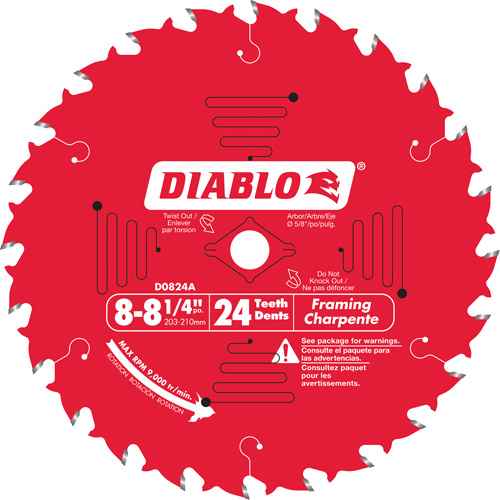 [TCT880] Lame de scie circulaire pour charpente (TCT880)