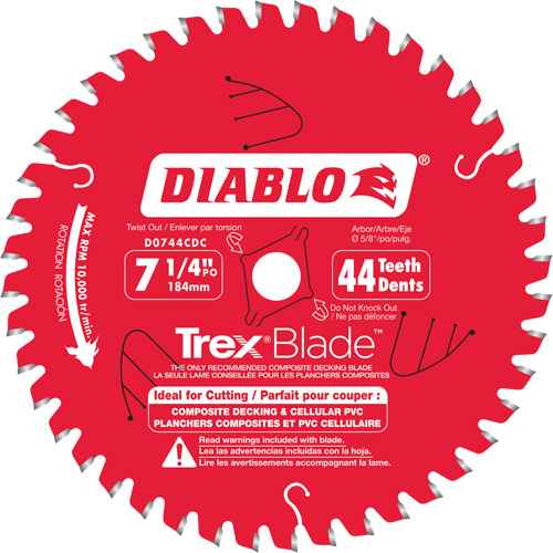 Trex® Blade™ Cutting Saw Blade (TCT896)