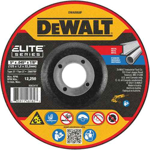 Elite™ Series Metal Cut-Off Wheel (TCU082)