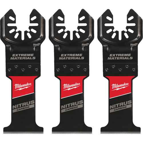 [TCU138] Lames multi-outils oscillantes Nitrus Carbide(MC) Extreme Materials Universal Fit Open-Lok(MC) (TCU138)