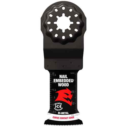 [TCU352] Lame oscillante Bi-Metal Demo Demon(MC) Starlock 1-1/4" pour bois avec clous (TCU352)