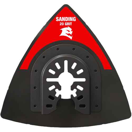 20-Grit Universal Fit 3-1/2" Oscillating Sanding Plate (TCU378)