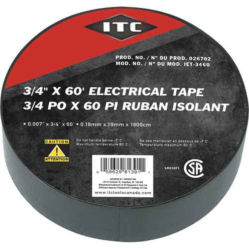 [TDW084] IET-3460 Ruban isolant, Ruban électrique, Rubans isolant (TDW084)