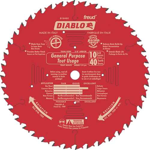 [TDX901] Lames de scie - Usage universel (TDX901)