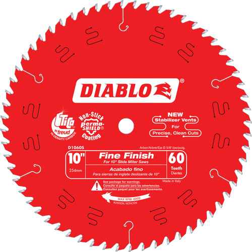 [TDX909] Lames de scie pour entrepreneur - Lames de scie finition fine (TDX909)