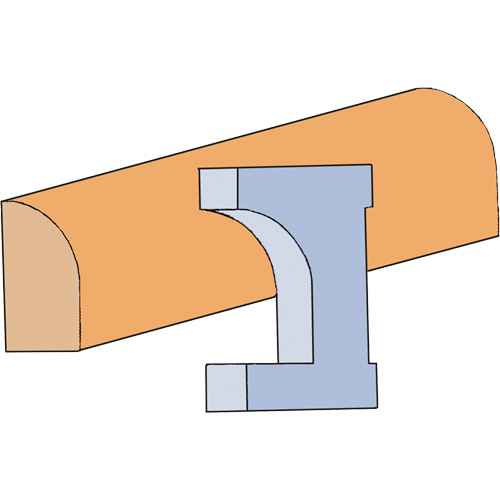 [TEX091] Stop Moulding Cutter Set (TEX091)