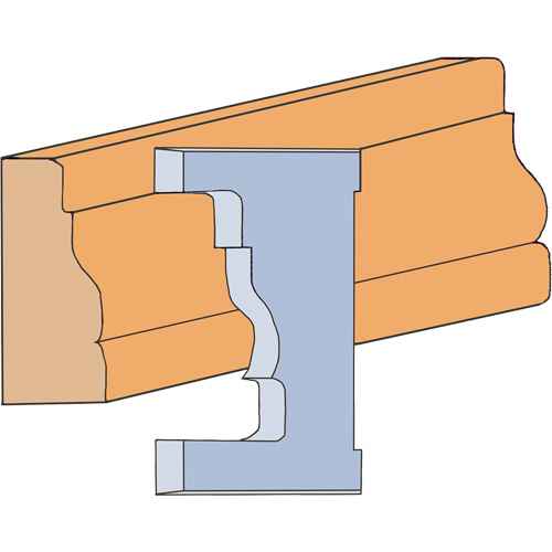 [TEX092] Fancy Casing Moulding Cutter Set (TEX092)