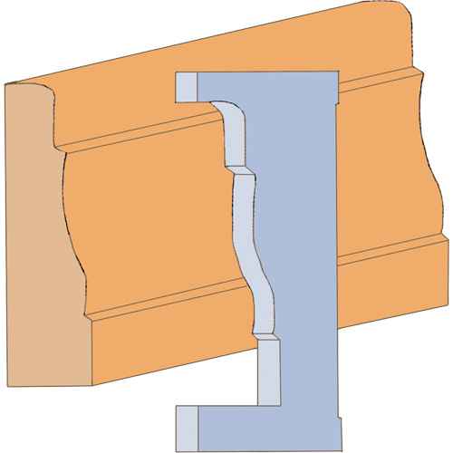 [TEX095] Large Casing Moulding Cutter Set (TEX095)