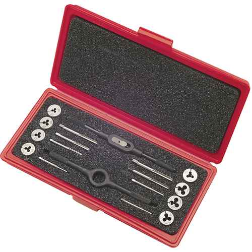 [TGJ636] Tap & Die Sets with Production Hand Taps and Carbon Steel Round Adjustable Dies (TGJ636)
