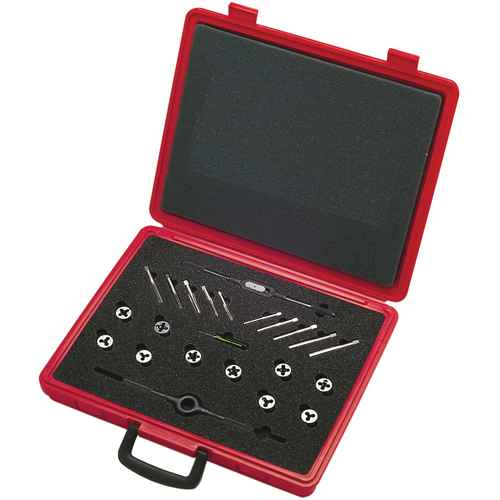 [TGJ638] Tap & Die Sets with Production Hand Taps and Carbon Steel Round Adjustable Dies (TGJ638)