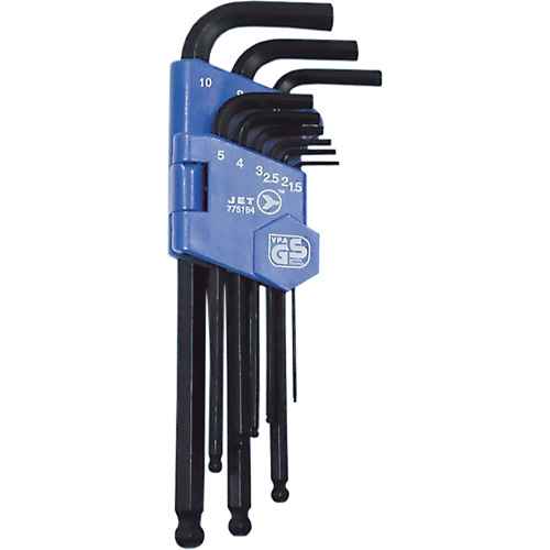 [TGW339] JBHK-9M Ball Nose Hex Key Set (TGW339)