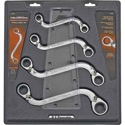 [TGZ833] "S" Reversible Wrench Set - 4 Pieces (TGZ833)