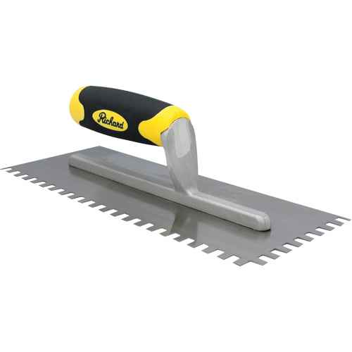 Truelles dentées avec prise Ergo-Grip pour l’application des adhésifs (TK875)