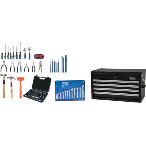 [TLV421] Ensemble d'outils de départ avec coffre en acier (TLV421)