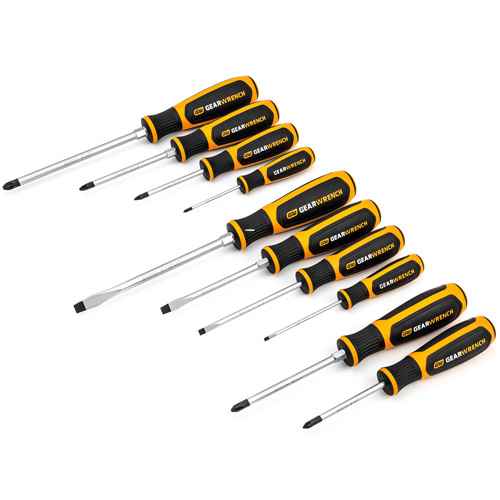 [TNB971] Phillips®/Slotted/Pozidriv® Dual Material Screwdriver Set (TNB971)