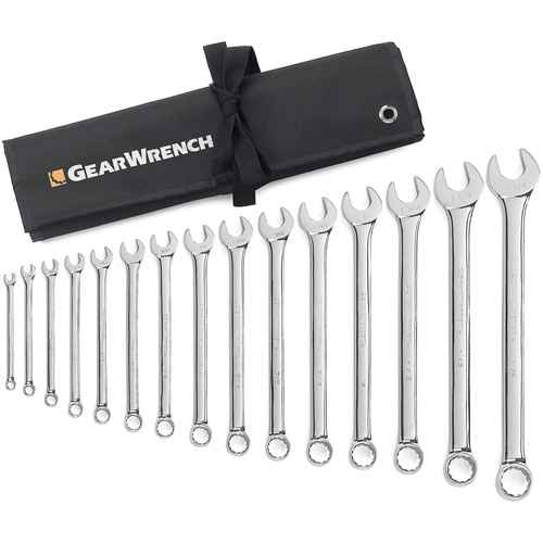 [TOB876] 12-Point Long Pattern Wrench Set with Tool Roll (TOB876)